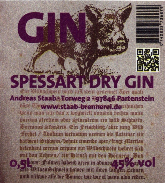 Produktfoto 3 Spessart Dry Gin